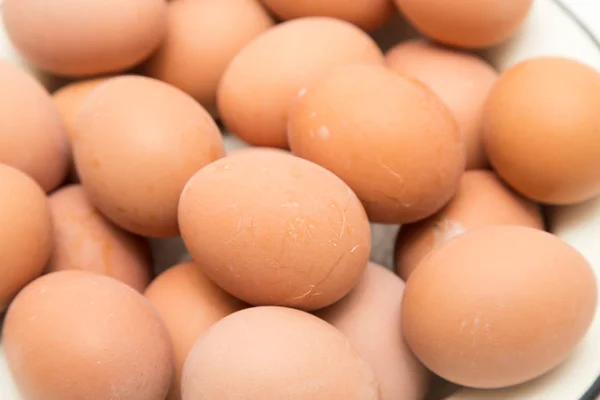 Eggs as a background — Stock Photo, Image