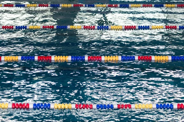 Lane in the pool as a background — Stock Photo, Image