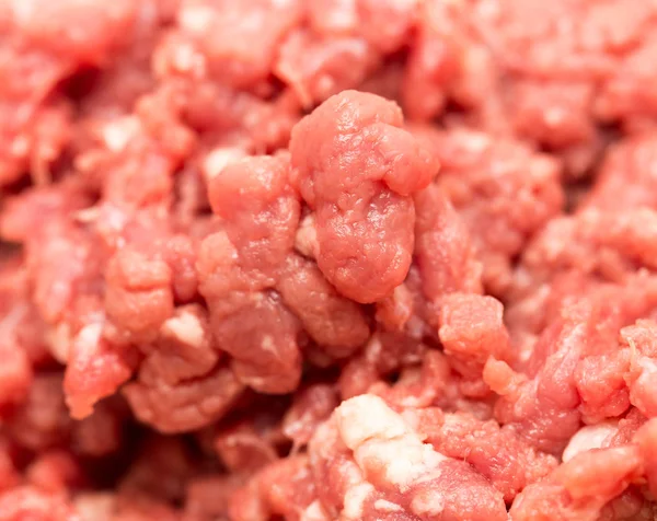 Minced meat as a background. macro — Stock Photo, Image