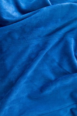 arka plan olarak mavi kumaş