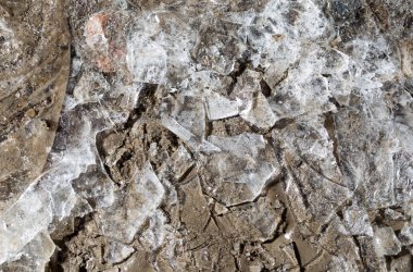 arka plan olarak yere buz