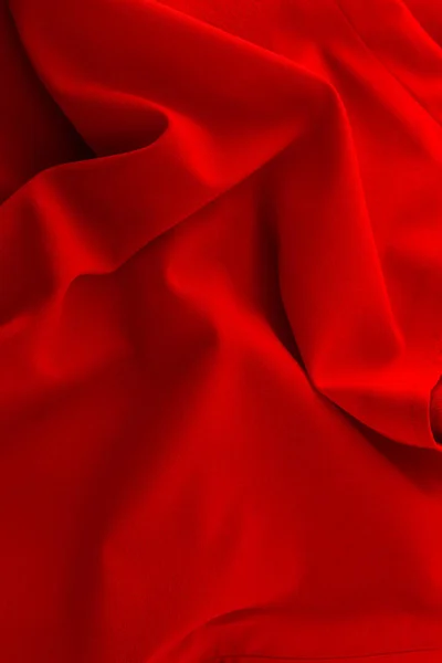 Red cloth as background — Stock Photo, Image