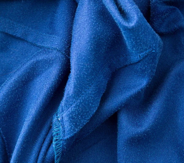 Tejido azul como fondo — Foto de Stock