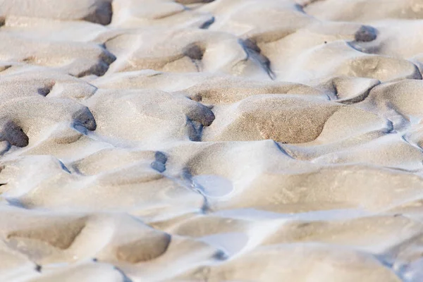 Fundo de areia na praia na natureza — Fotografia de Stock