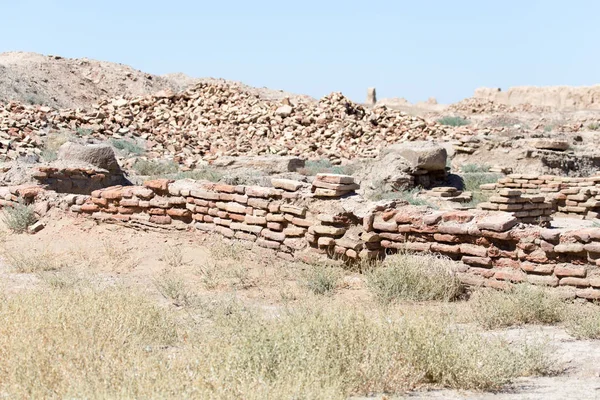 カザフスタンの古代都市サウランの遺跡. — ストック写真