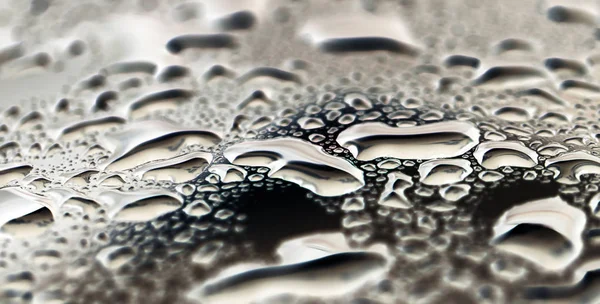 Gotas de água como fundo — Fotografia de Stock