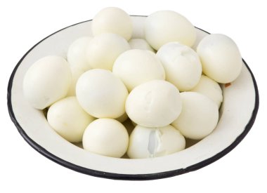 beyaz zemin üzerine haşlanmış yumurta