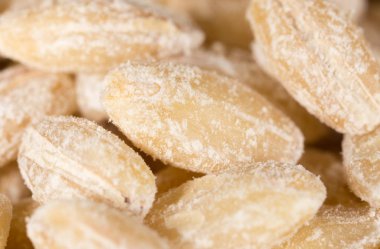 arka plan olarak arpa. Makro