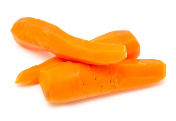 Carrots on a white background — Stock Photo, Image