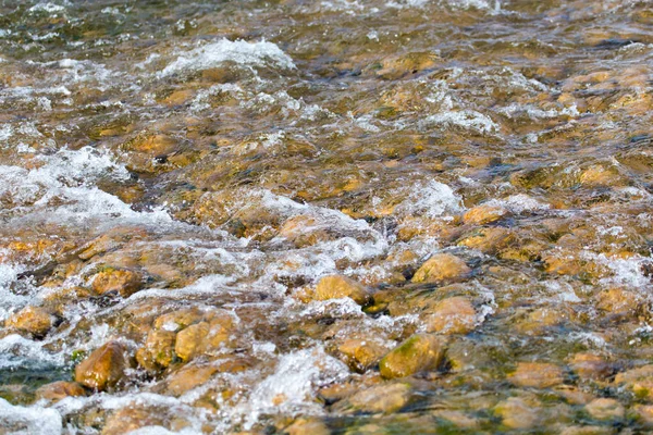 Stones in the river as a backdrop — Stock Photo, Image