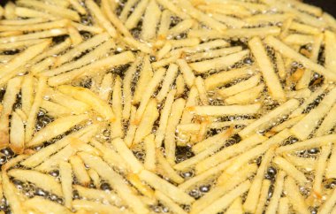 Petrol pişirme patates kızartması