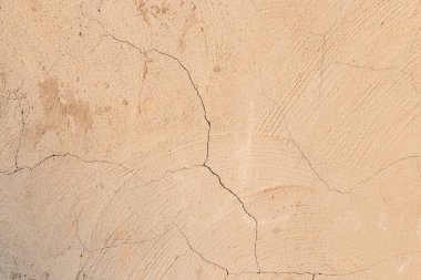 eski beton duvar ile çatlamak bir arka plan olarak