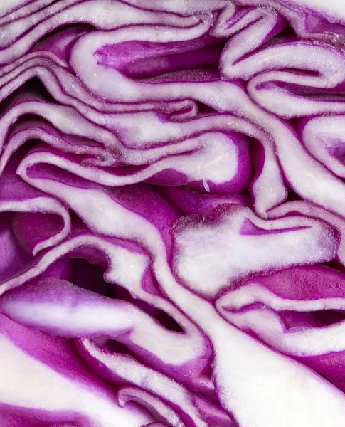 Rotkohl als Hintergrund — Stockfoto