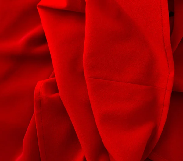 Red cloth as background — Stock Photo, Image