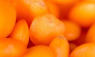 arka plan olarak mercimek. Makro