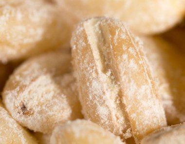 arka plan olarak arpa. Makro