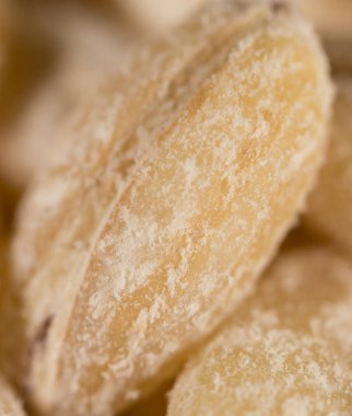 arka plan olarak arpa. Makro