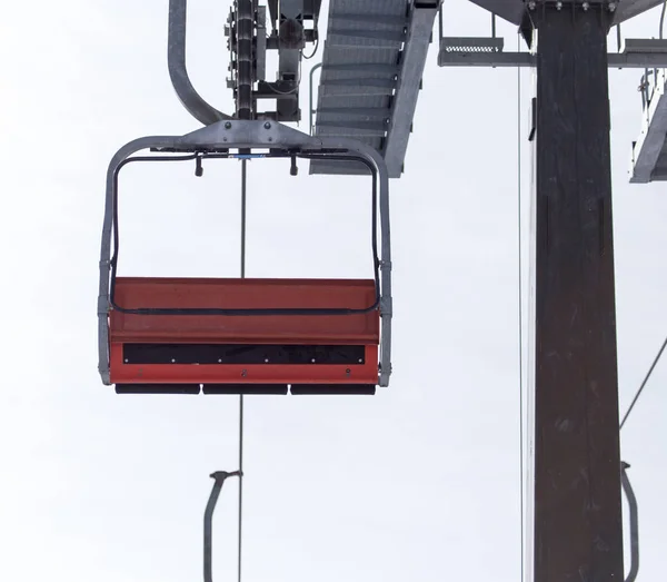 Výtah do lyžařského střediska — Stock fotografie