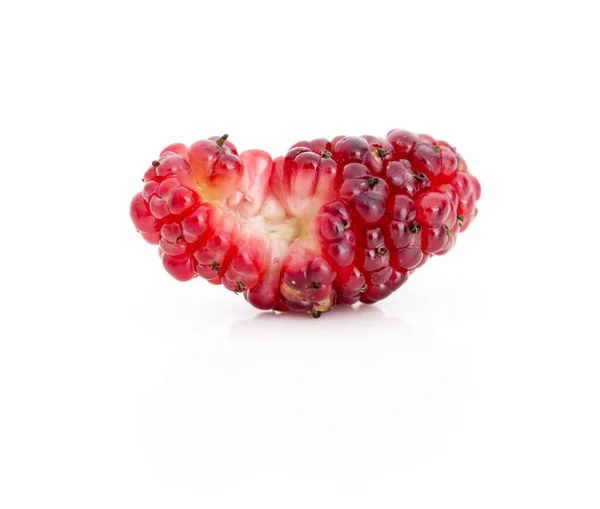 Mulberry Berry White Background Photos Studio — Stock Photo, Image