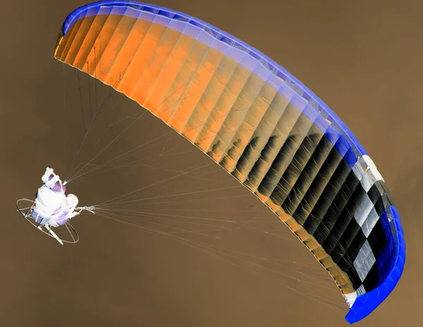 Paraquedas Céu Inversão — Fotografia de Stock