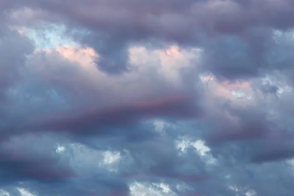 Awan Indah Langit Latar Belakang Matahari Terbenam — Stok Foto