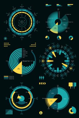 Infographic öğeleri kümesi