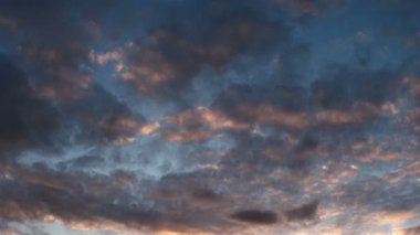 Güzel gün batımı hızlandırılmış