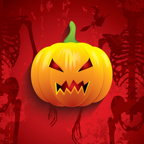 Halloween pozadí obrázku — Stockový vektor