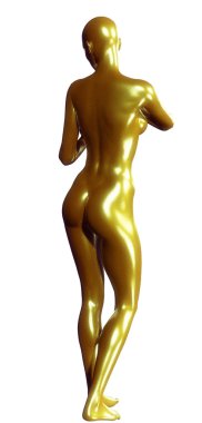 bir kadın vücudu işlenmiş illüstrasyon