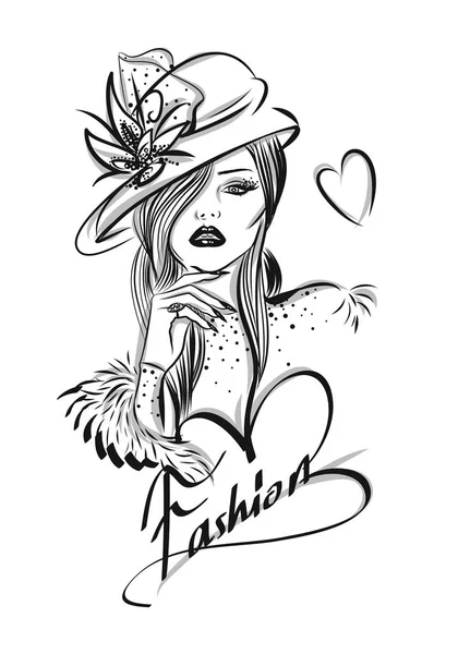 Download Sensuous Woman Line Art — Stock Vector © cteconsulting #3983475