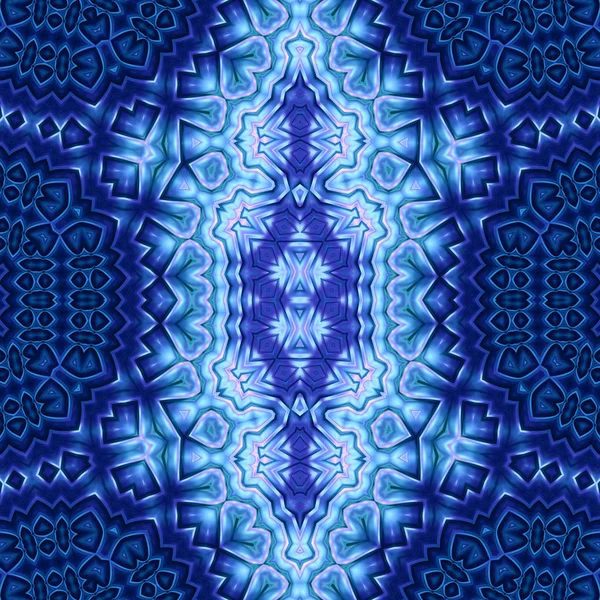 Απρόσκοπτη μπλε διακοσμητικό φόντο — Φωτογραφία Αρχείου
