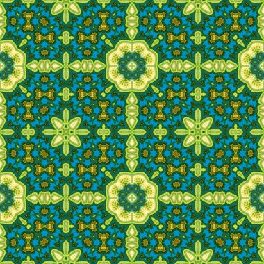 Dikişsiz soyut dekoratif desen 