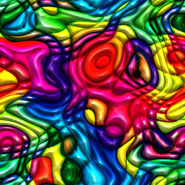 Plynulé barevné pozadí abstraktní s nádherný pohyb effe — Stock fotografie