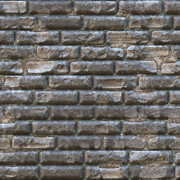 3d seamless brick wall background — Stock Photo, Image