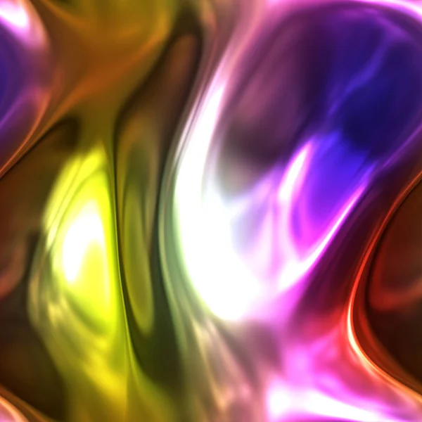 Безшовний 3d абстрактний фон з барвистим глянсовим пластиковим текстом — стокове фото