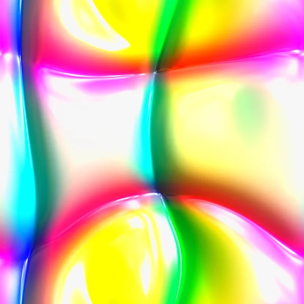 Бесшовный 3d абстрактный фон с красочным глянцевым пластиковым текстом — стоковое фото