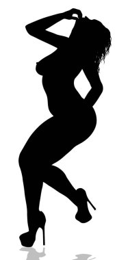 Artı-size pin-up siluetleri