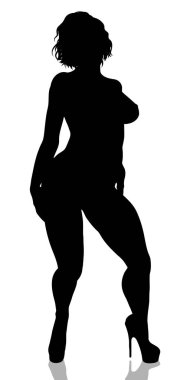 Artı-size pin-up siluetleri