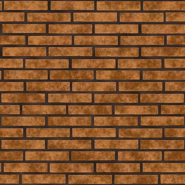 Red brick wall seamless background — Stock Photo, Image