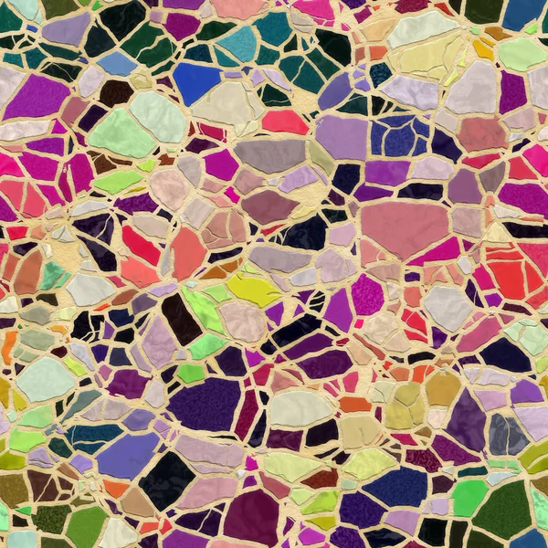 Textura de mosaico inconsútil colorido —  Fotos de Stock