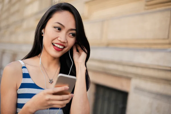 La música me hace feliz — Foto de Stock