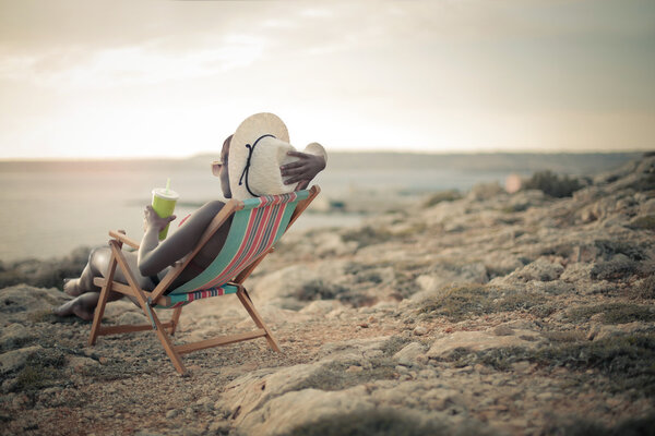 Женщины на пляже
