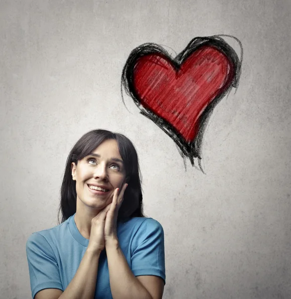 kahverengi saçlı dalgın kadınlar