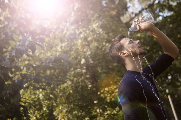 Man while running — Stock Photo, Image