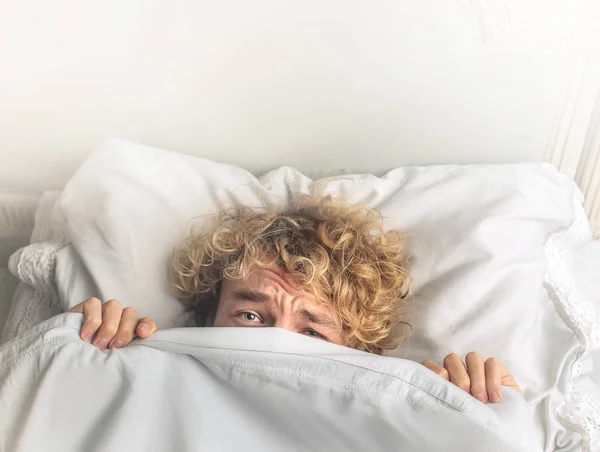 The tired boy — Stock Photo, Image