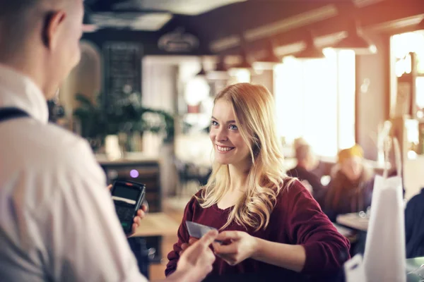 Pretty blond girl — Stock Photo, Image