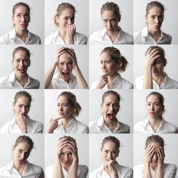 Variedad de emociones —  Fotos de Stock