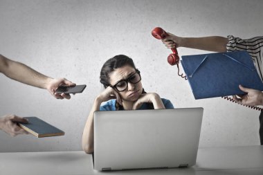 üzücü bir iş kadını