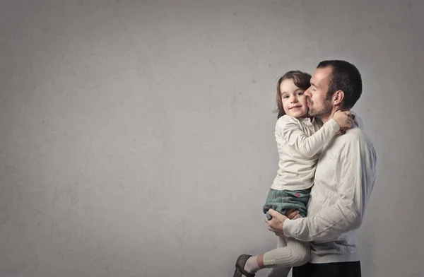 Baba ve kızı — Stok fotoğraf