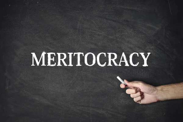 Meritocracy on board — Stock Photo, Image
